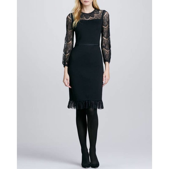 Tory Burch Dresses & Skirts - Tory Burch Tiana Lace-Top Dress size M